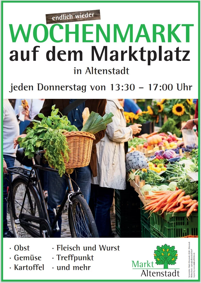 Wochenmarkt Layout
